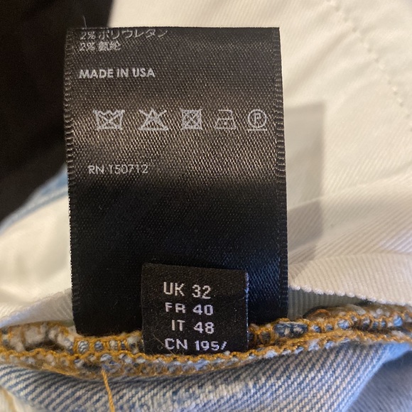 Amiri paint splattered skinny jeans, 32 men’s - Picture 10 of 13